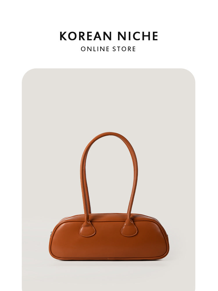 Women's Design Retro Underarm Texture Large Capacity Shoulder Bags