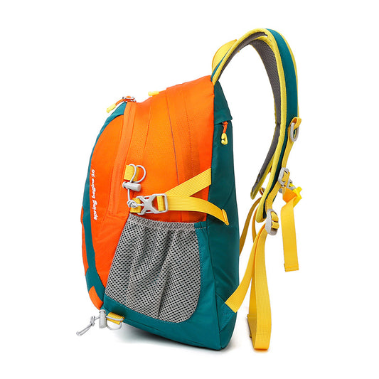 Large Capacity Hiking Contrast Color Comfortable Sports Backpacks