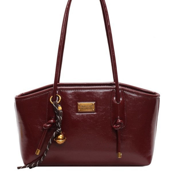 Women's High-grade Retro Easy Matching Large Capacity Winter Popular One Women's Shoulder Bag