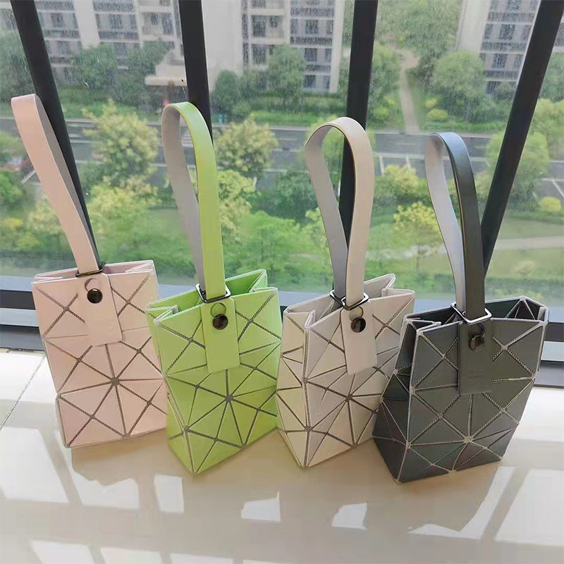 Summer Mini Single Mobile Geometric Diamond Handbags
