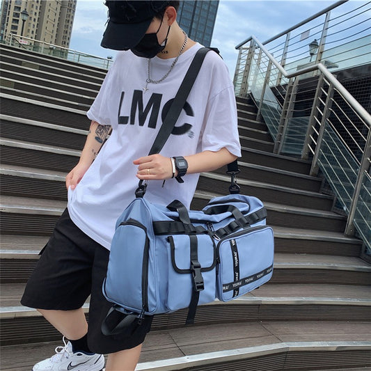 Men's Large Capacity Boarding Short Distance Dry Travel Bags