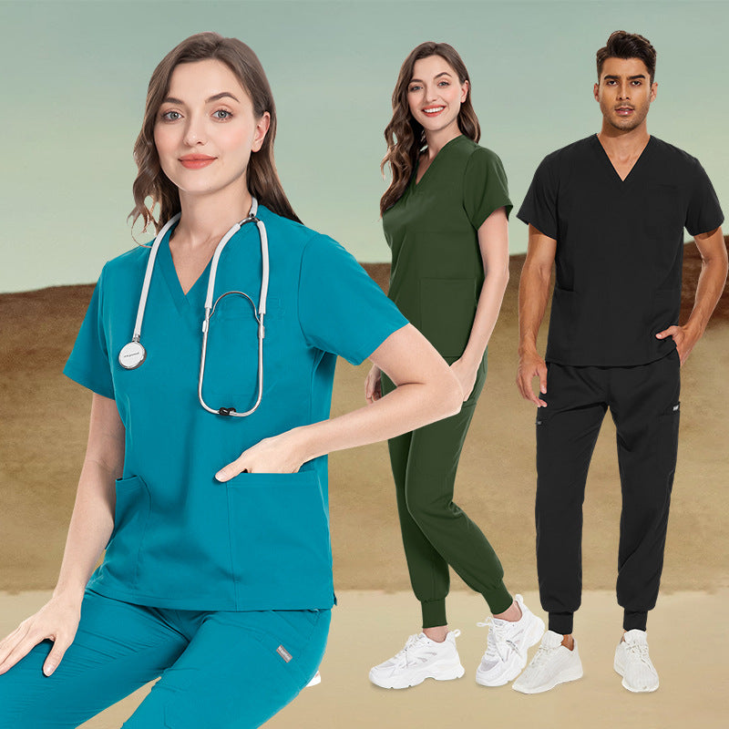 Women's For Nursing Workers Work Clothes High Uniform
