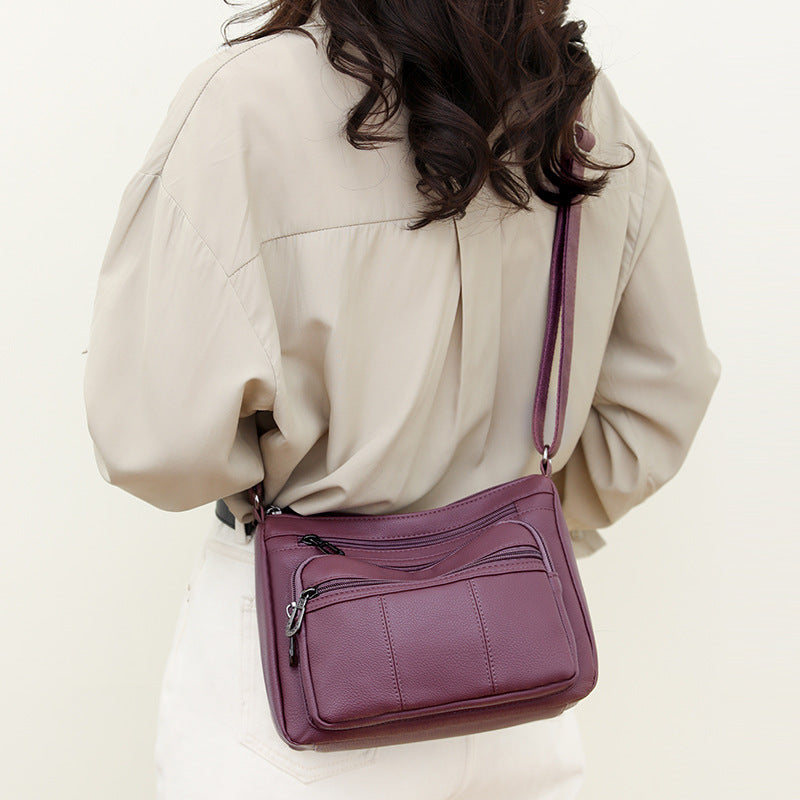 Women's Large Capacity Mom Street Trend Multi Women's Messenger Bag