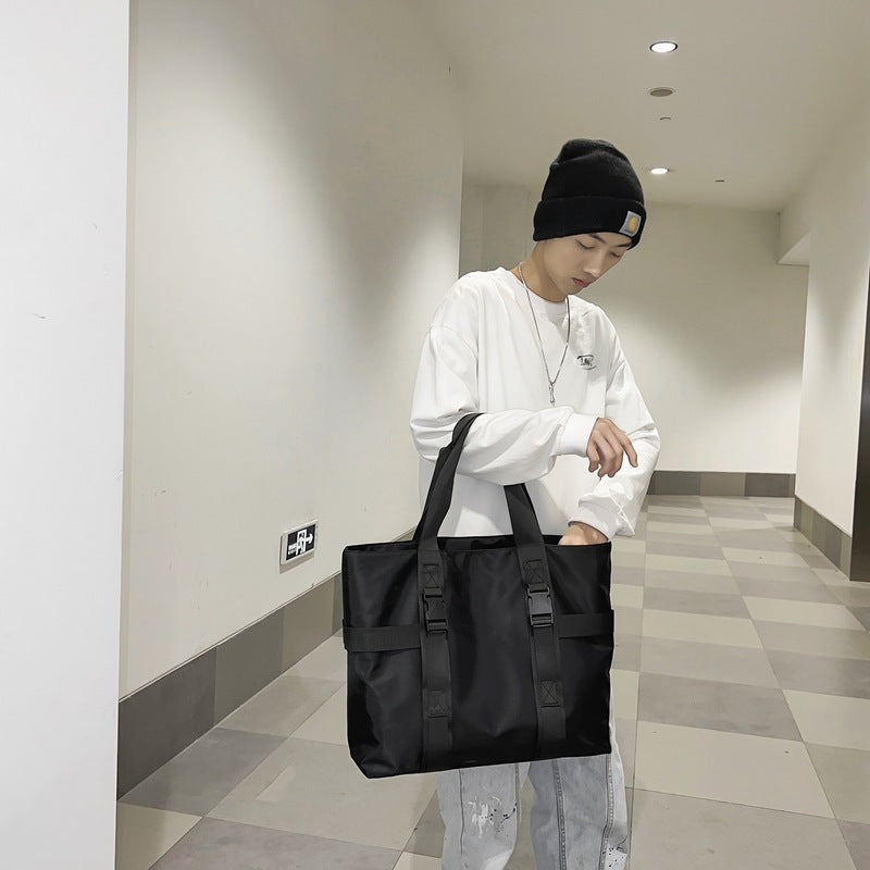 Women's & Men's & Trendy Cool Large Capacity Working Style Handbags