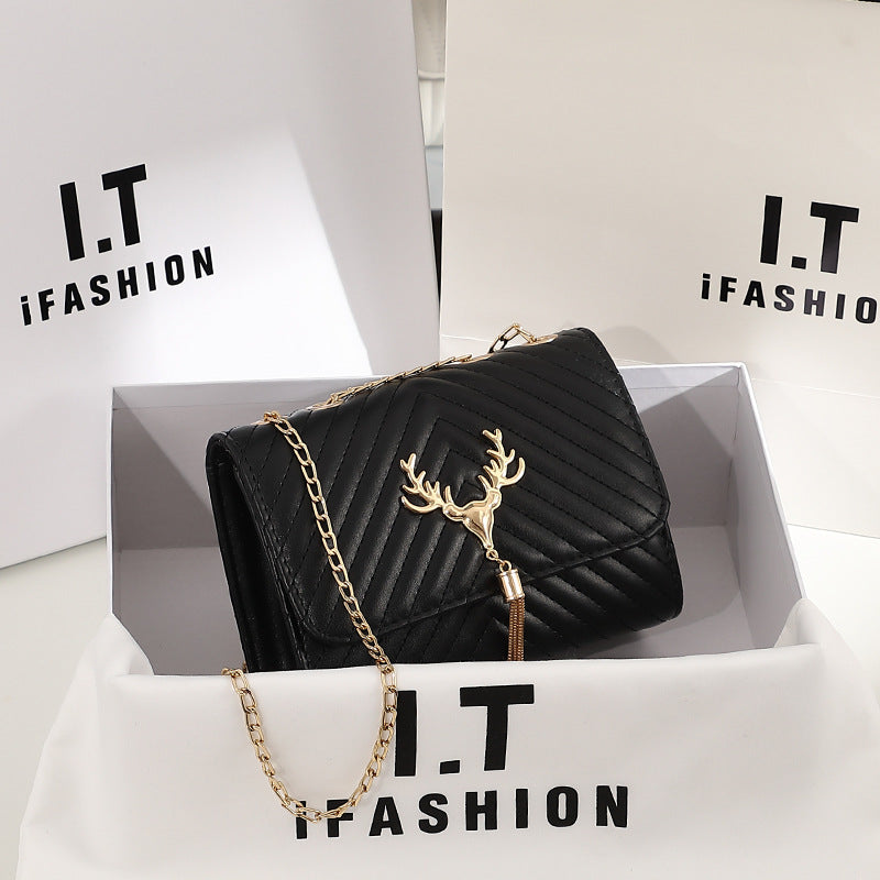 Versatile Glamorous Cool Women's Style Chain Women's Messenger Bag