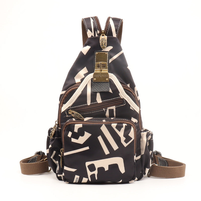 Women's Korean Style Leisure Fashion Double Waist Packs