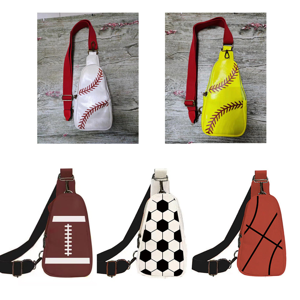 Women's Popular Pretty Printed Baseball Fashion Waist Packs