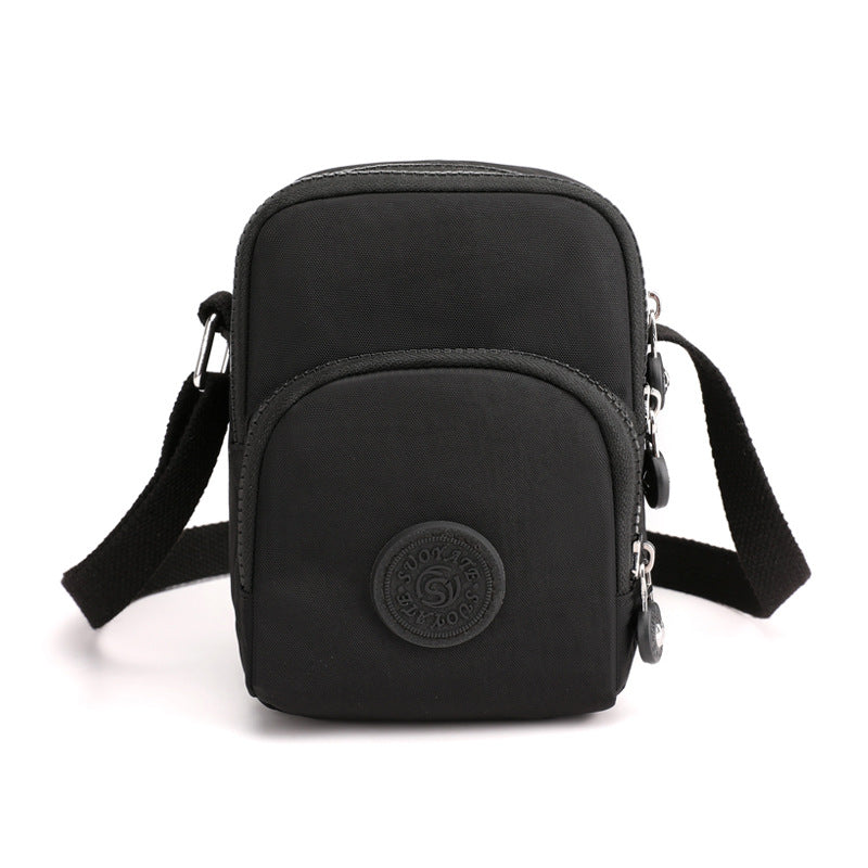Women's Nylon Oxford Cloth Mini Fashion Vertical Shoulder Bags