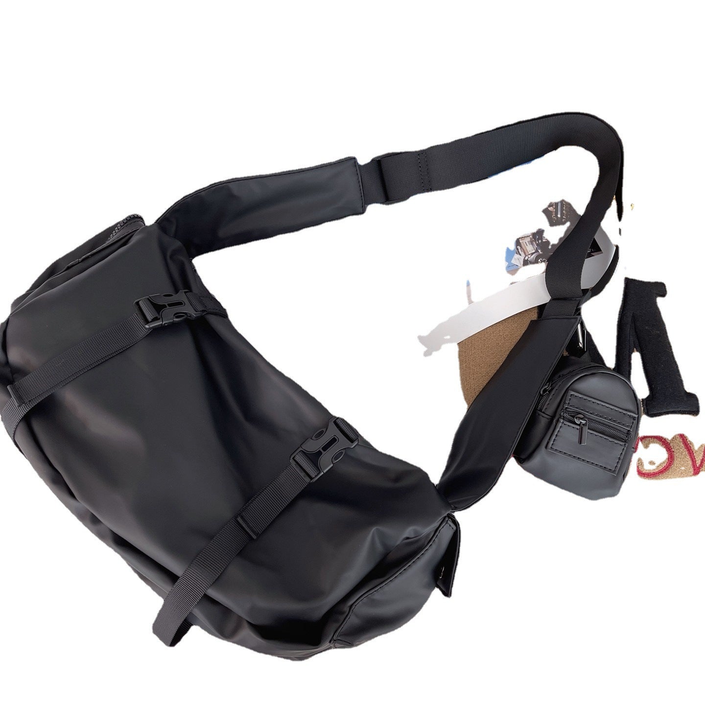 Women's & Men's & Fashion Large Capacity Hip Hop Bags