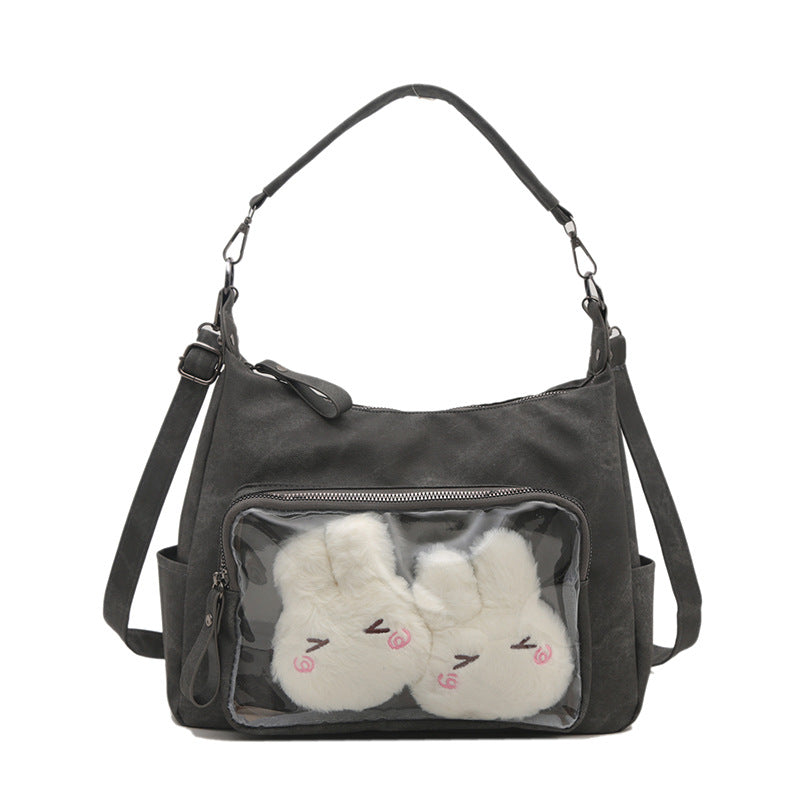 Style Transparent Barlow Valley Cartoon Large Capacity Versatile Bags