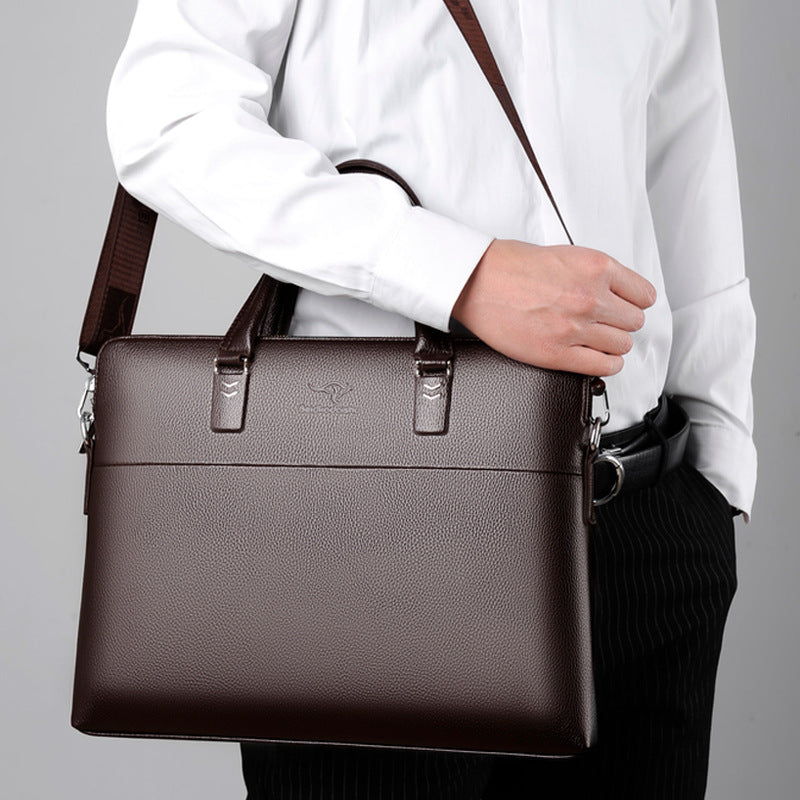 Men's Pretty Business Large Capacity Commuter Men's Handbags