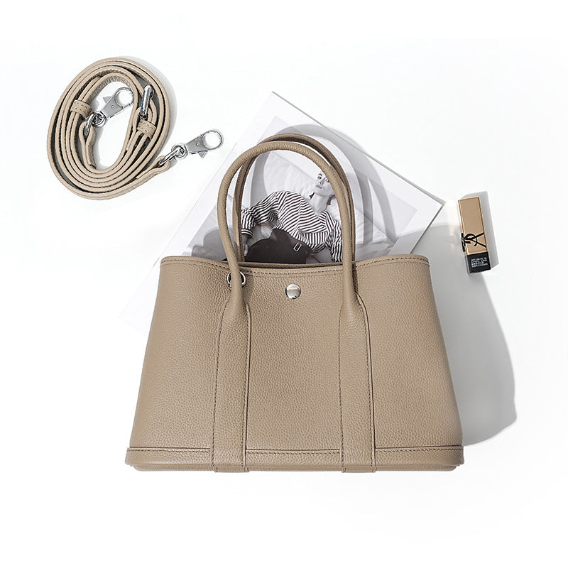 Women's Genuine Leather Portable Quality First Layer Handbags
