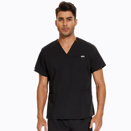 Women's & Men's Hospital Korean Hand Washing Short-sleeved Doctor Uniform