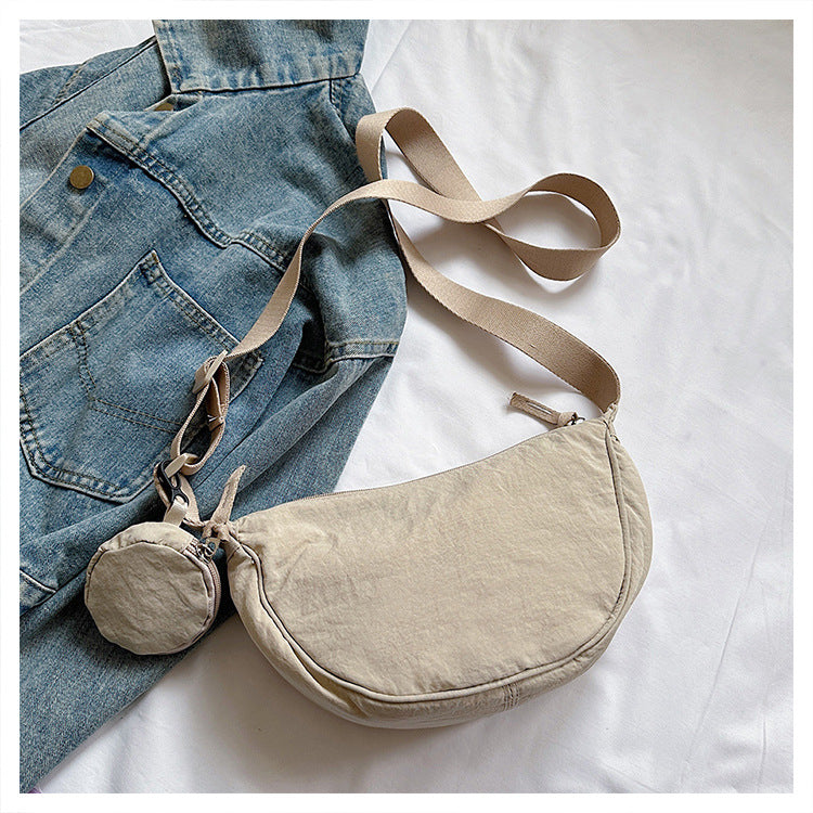 Women's Dumpling Summer Four Canvas Mobile Niche Bags
