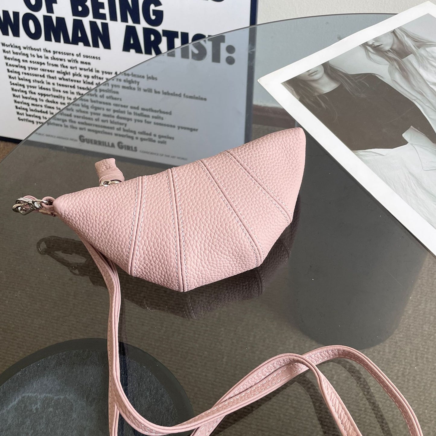 Hanging Neck Croissant Dumpling Can Be Ladies Wallets