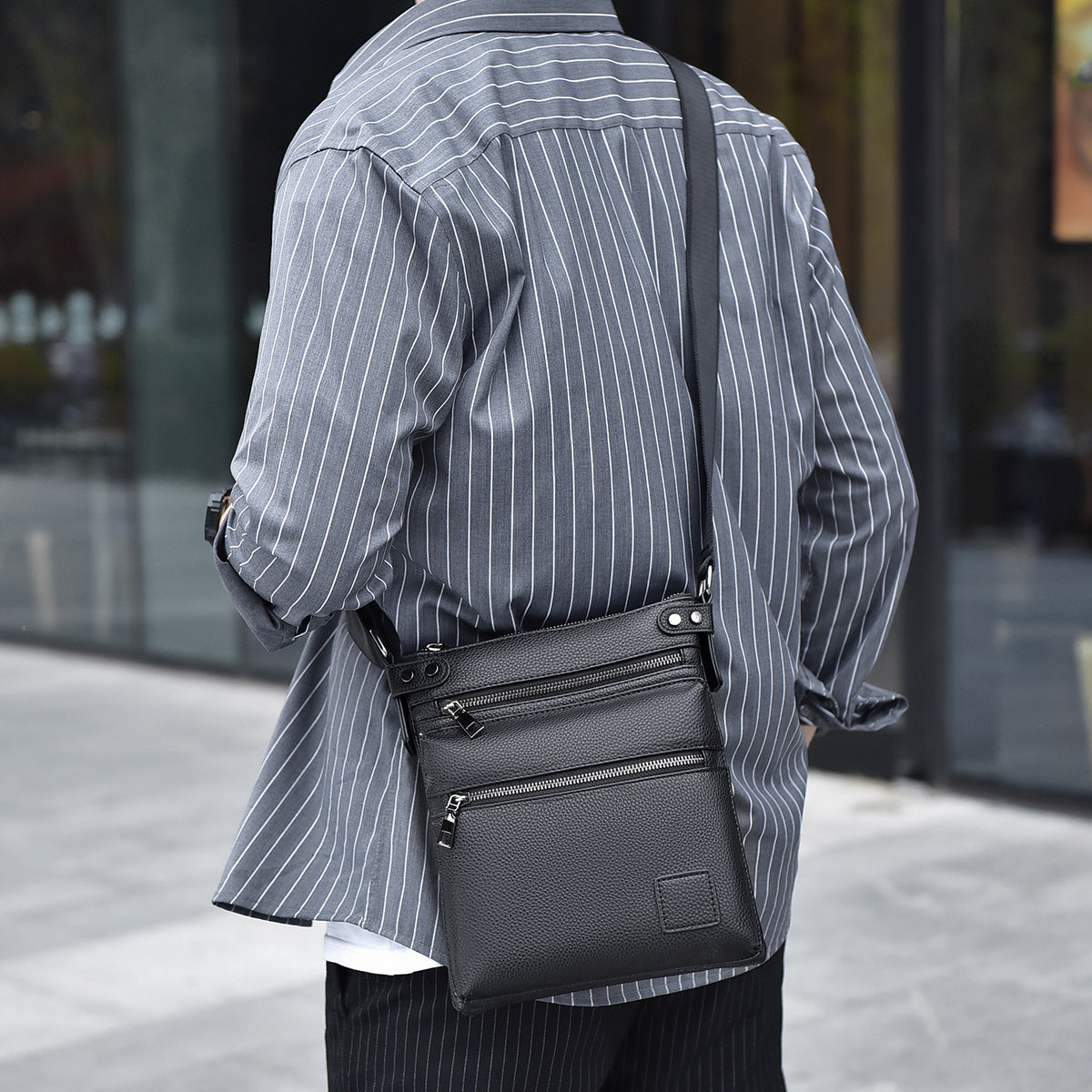 Men's Versatile Charming Innovative Business High-grade Men's Shoulder Bags