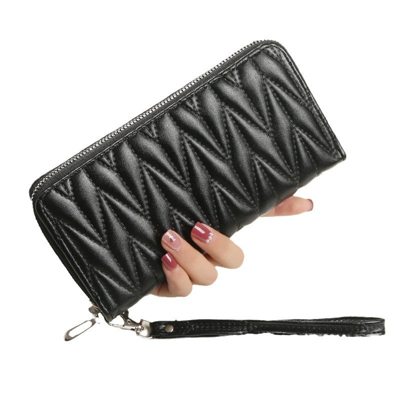 Women's Zipper Fashion Large Capacity Soft Leather Change Bags