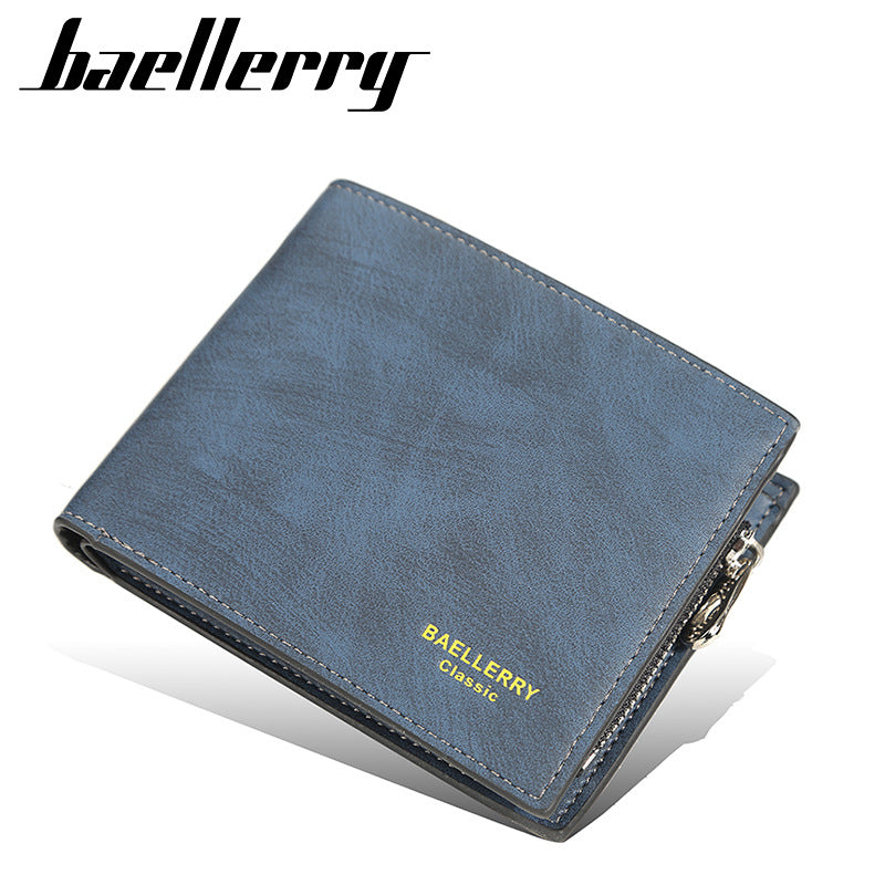 Men's Short Korean Multiple Slots Driving License Fashion Men's Wallet