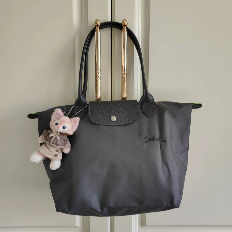 Women's French Embroidery Dumpling Folding Large Capacity Dragon Handbags