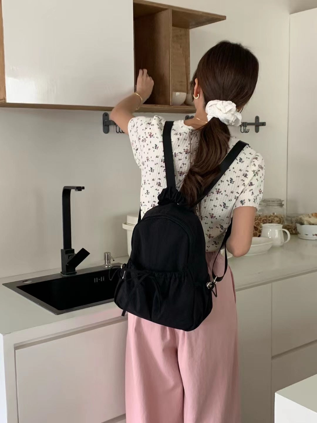 Innovative Niche Nylon Portable Large Capacity Backpacks