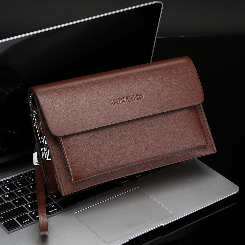 Men's Clutch Password Large Capacity Business Long Men's Handbags