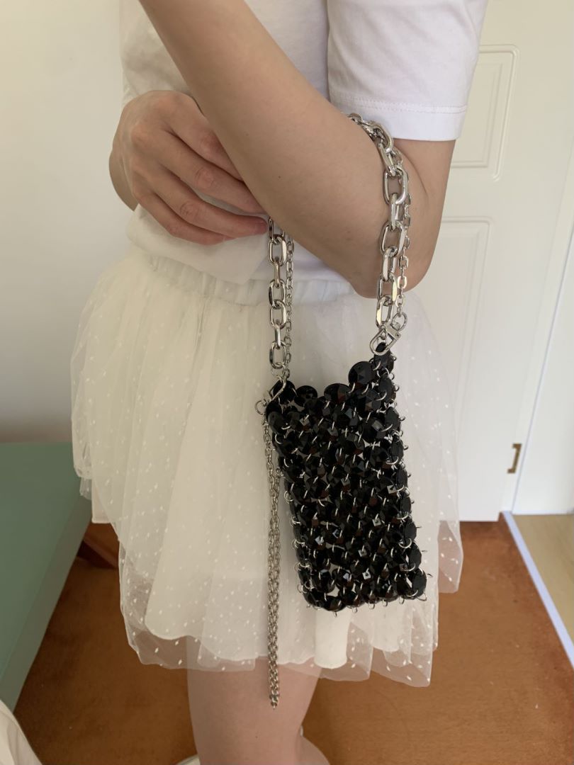 Handmade Niche Fairy Steamed Crystal Bun Crossbody Bags