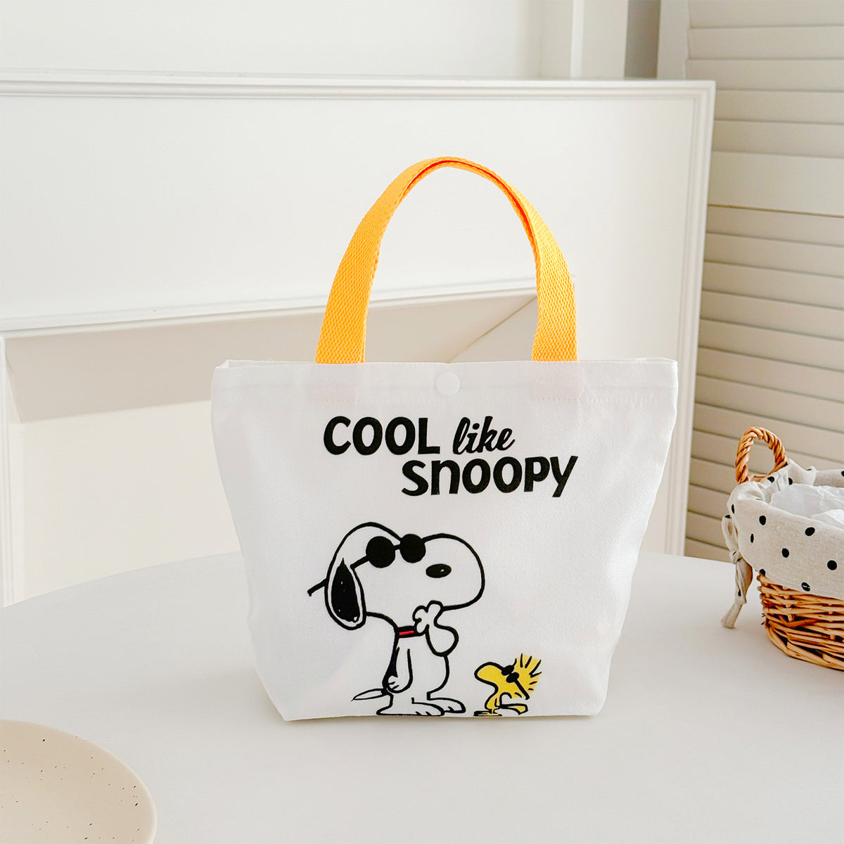 Women's Daily Gift Portable Lunch Cute Cartoon Women's Handbag