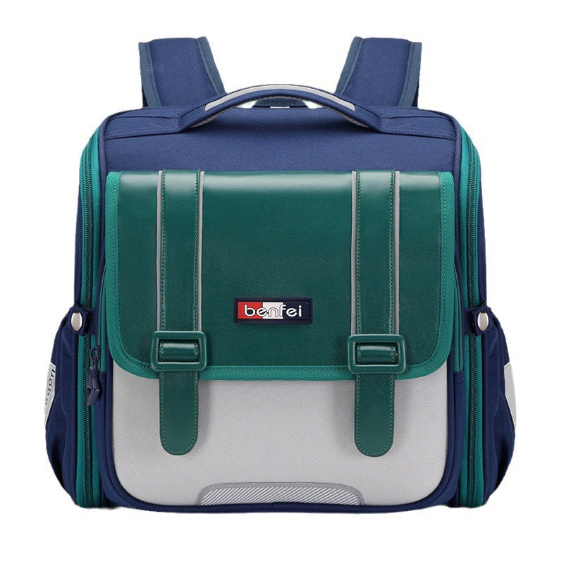 Men's & Children's & Horizontal Board One-piece Full Open Large Capacity Elementary School Students' Schoolbags