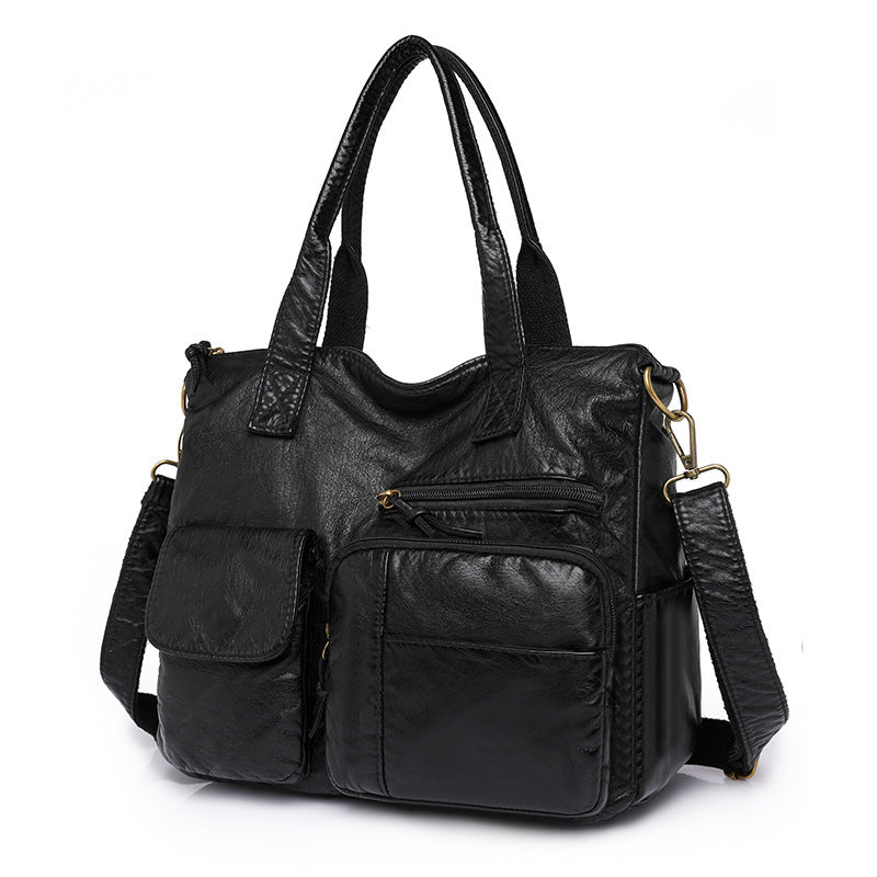 Retro Fashion Large Capacity Mom Soft Crossbody Bags