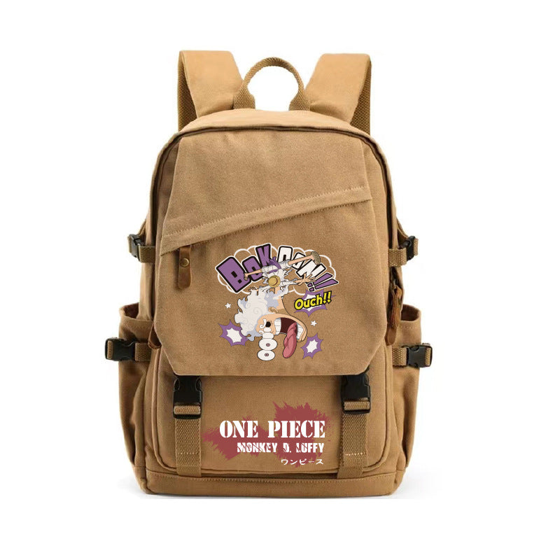 Men's Piece Cartoon Dragon Ball Totoro Joint Middle School Students' Schoolbags