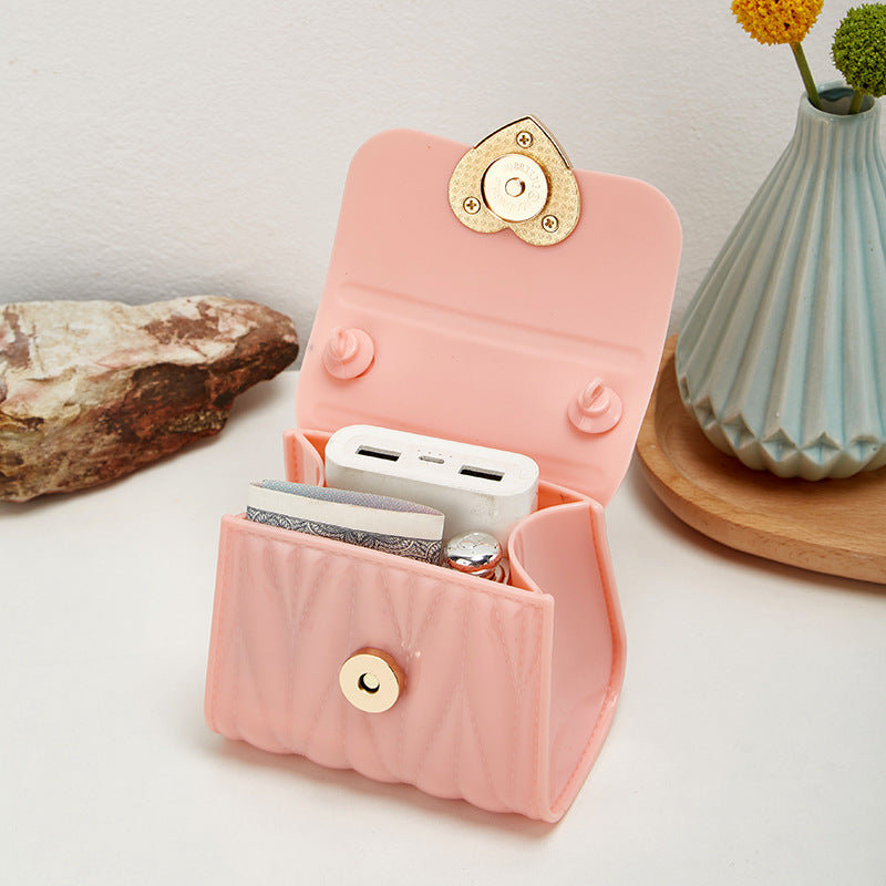 Love Chain Female Spring Korean Style Cute Small Square Bags