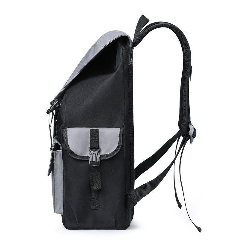 Men's Fashion Flip Leisure Large Capacity Computer Backpacks