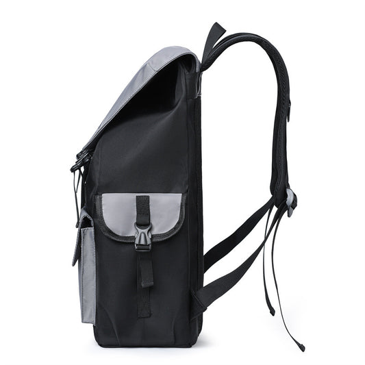Men's Fashion Flip Leisure Large Capacity Computer Backpacks
