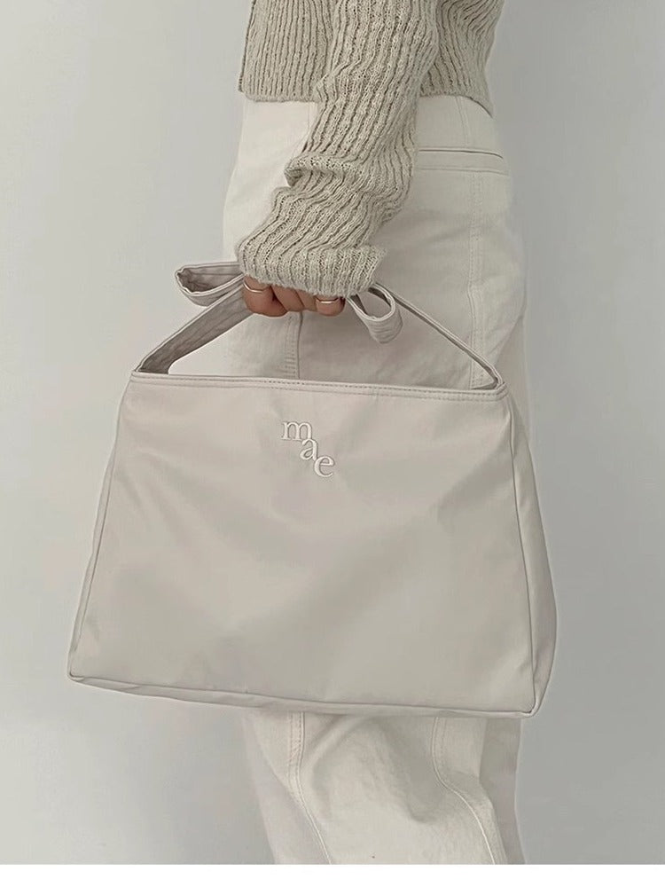 Women's Niche Underarm Nylon Embroidered Fashionable Handbags