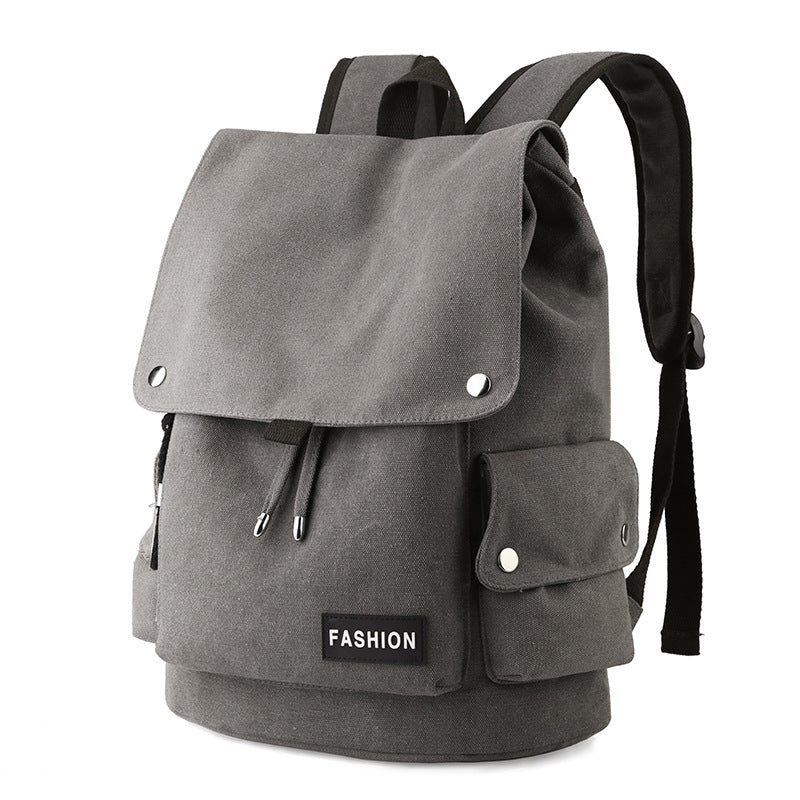 Men's Vintage Canvas Computer Large Capacity Simple Backpacks