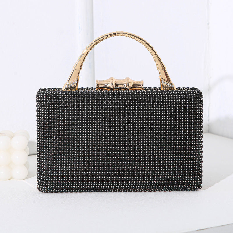 Diamond Banquet Dress Metal Hand-held Handmade Evening Bags