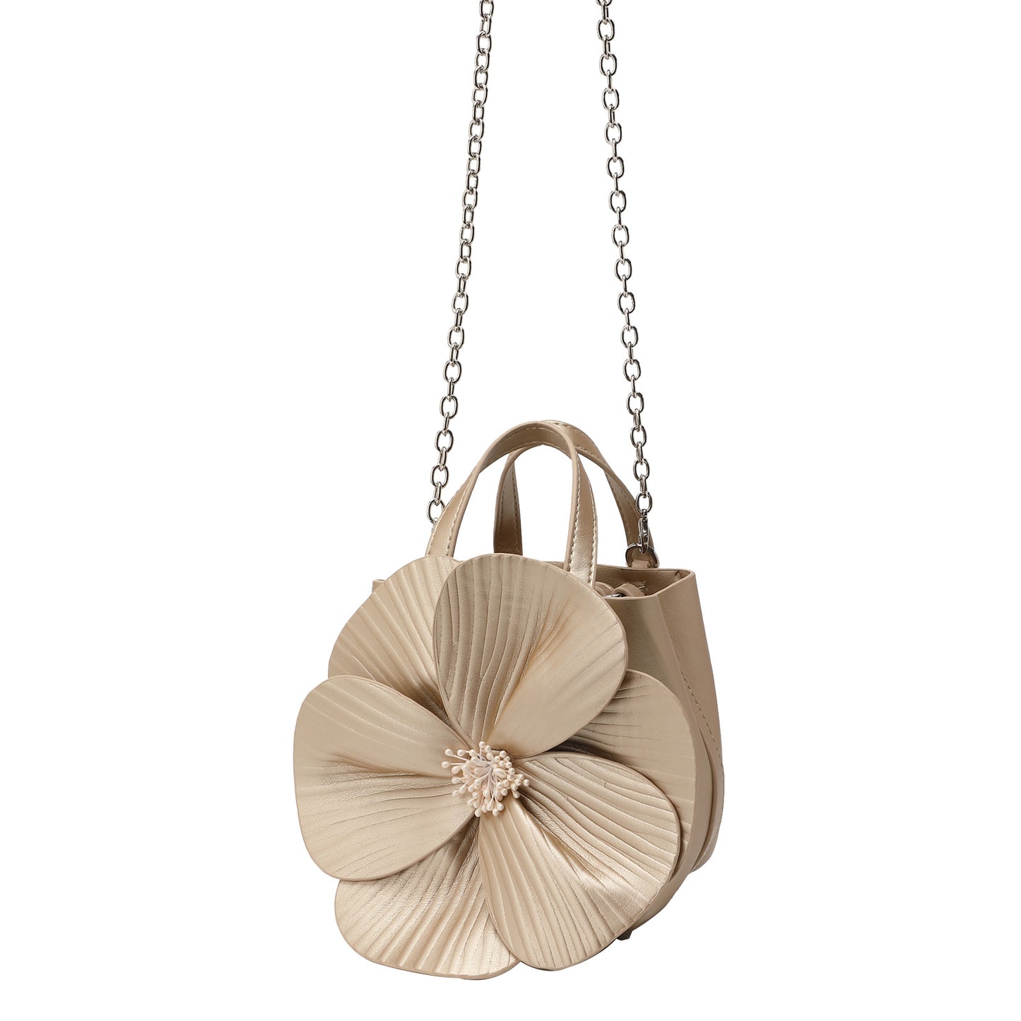 Petals Dinner Flowers Barrel Fashion Trend Evening Bags