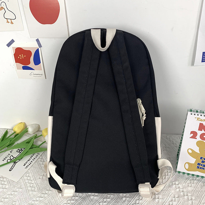 Male Junior High College Female Fashion Middle School Students' Schoolbags