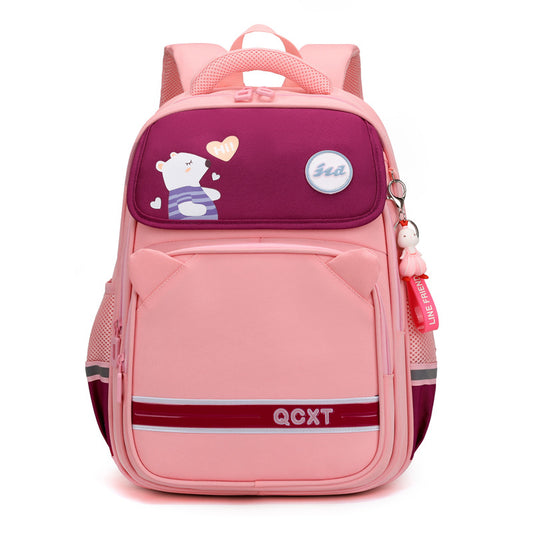 Children's Portable Burden Alleviation Cartoon Primary Printing Backpacks
