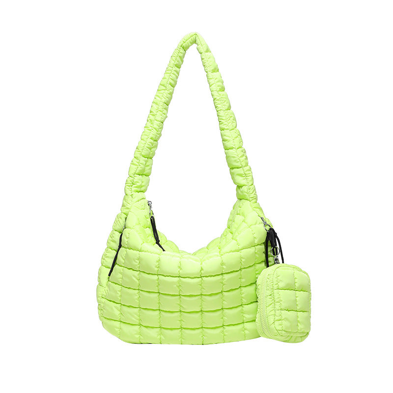 Women's Cloud Fashion Dumpling Large Capacity Down Shoulder Bags