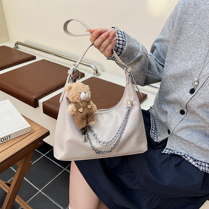 Women's French Minority Retro Chain Simple Stylish Shoulder Bags