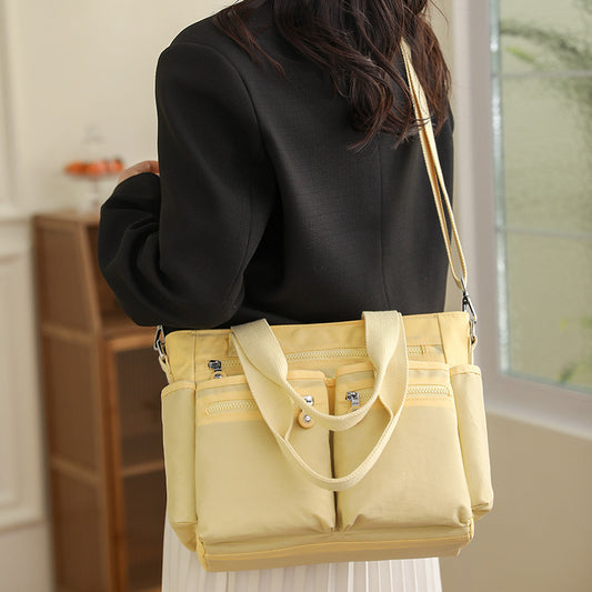 Women's Waterproof Nylon Cloth Large Capacity Trendy Crossbody Bags