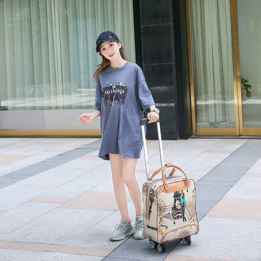 Women's & Men's & Hand-held Short-distance Boarding Aluminum Alloy Travel Bags
