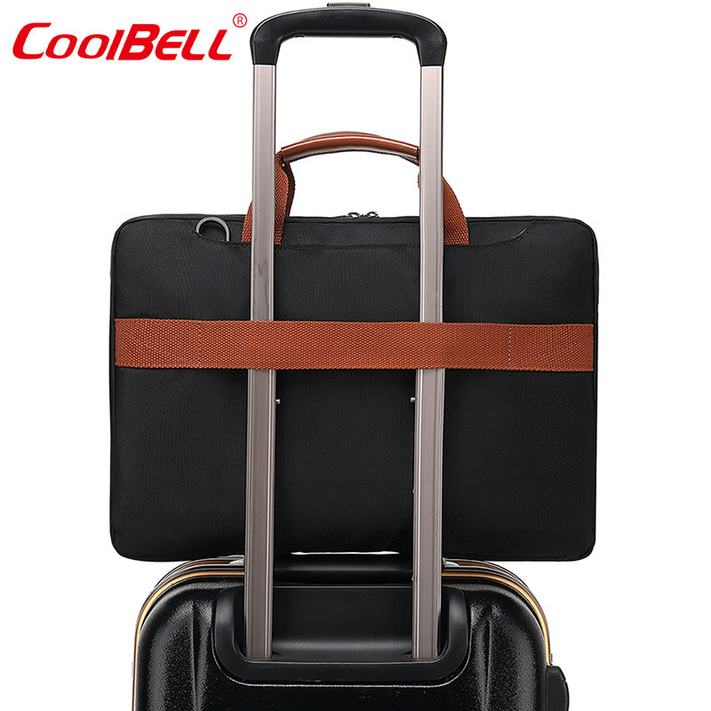 Men's Popular Retro Fashion High-grade Portable Laptop Bags