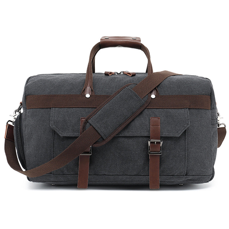 Men's Large Capacity Long-distance Canvas Portable Business Travel Bags