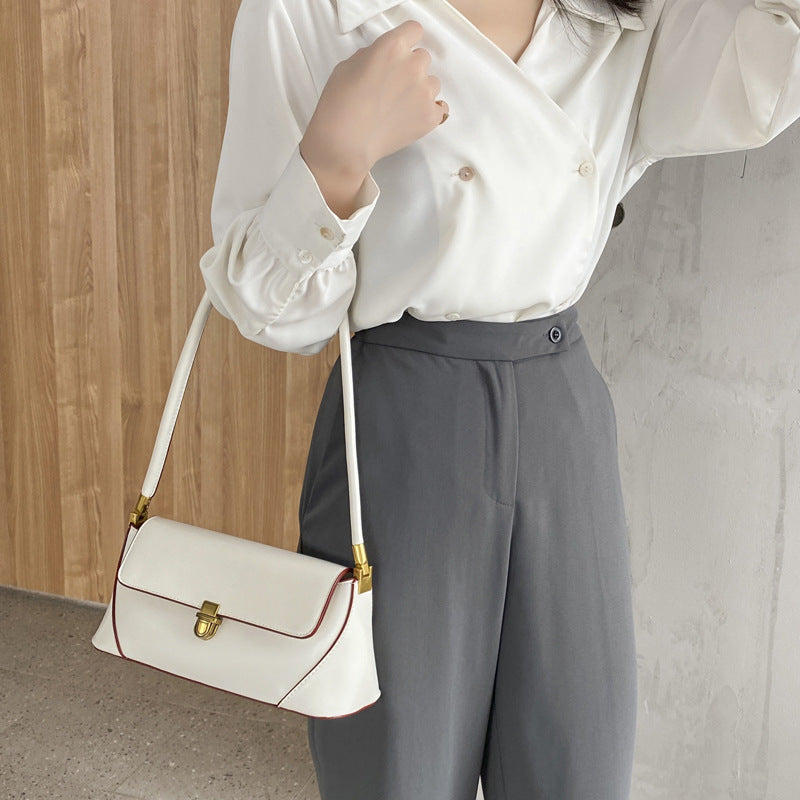 Women's Retro Underarm French Stick Fashion Style Women's Shoulder Bag