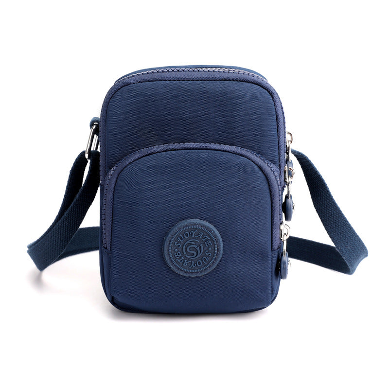 Women's Nylon Oxford Cloth Mini Fashion Vertical Shoulder Bags