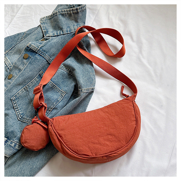 Women's Dumpling Summer Four Canvas Mobile Niche Bags