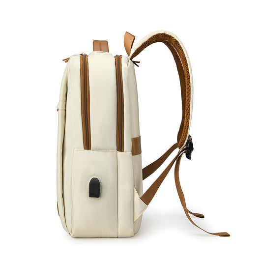 Women's & Men's & Lightweight Business Commute Simple College Backpacks