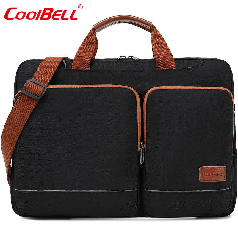 Men's High-grade Portable Style Retro Fashion Laptop Bags